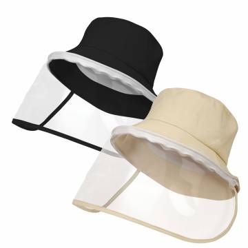 Xpert Care Bucket Hat and Detachable Face Shield - 2 Pack
