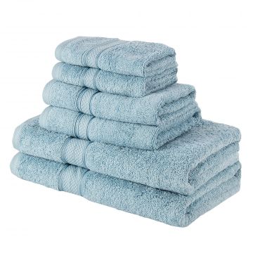 Cannon Towels 6 Piece Towel Set - Blue
