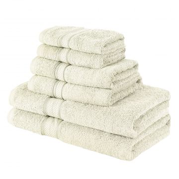 Cannon Towels 6 Piece Towel Set - Ivory