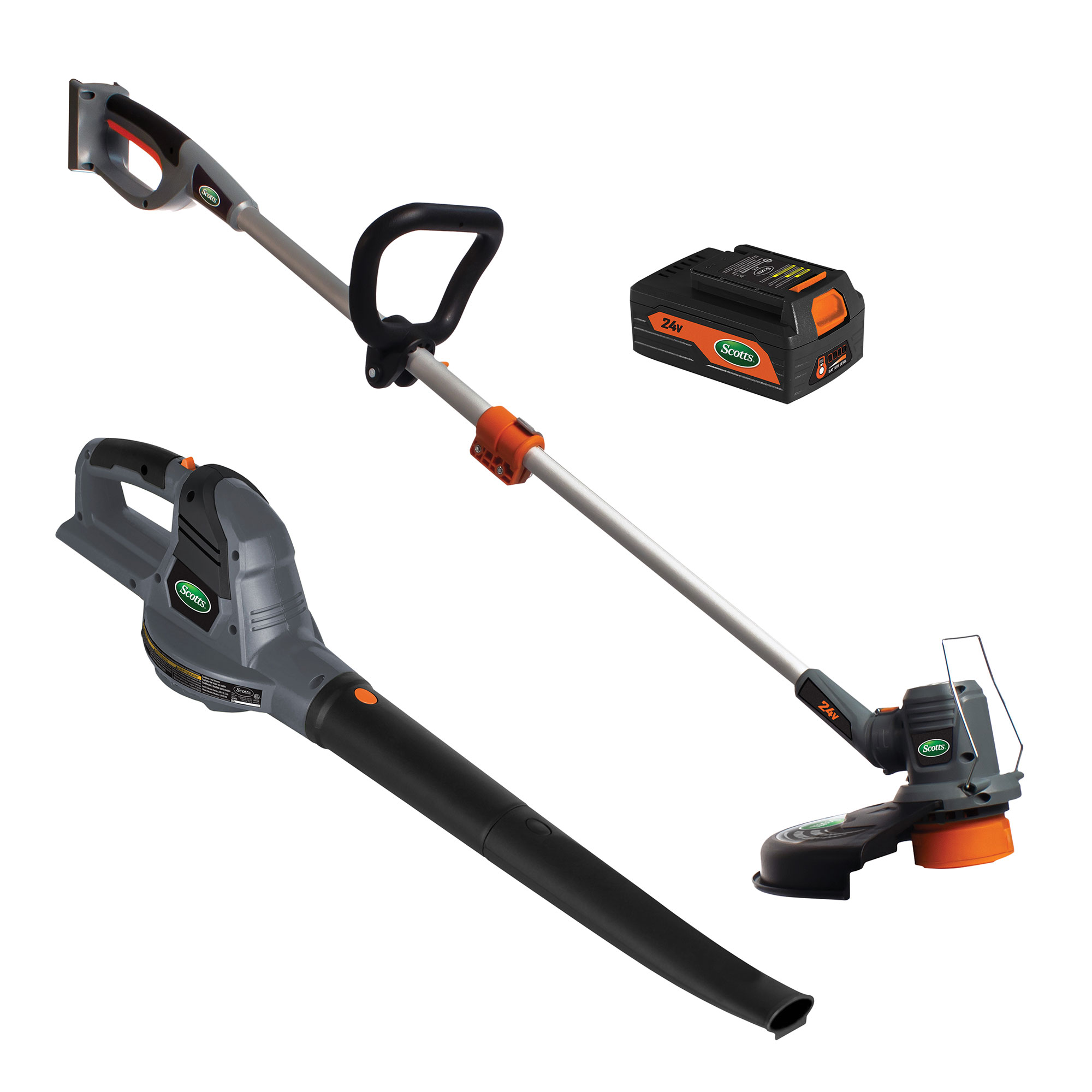 Scotts 24V Lithium String Trimmer/Blower Combo