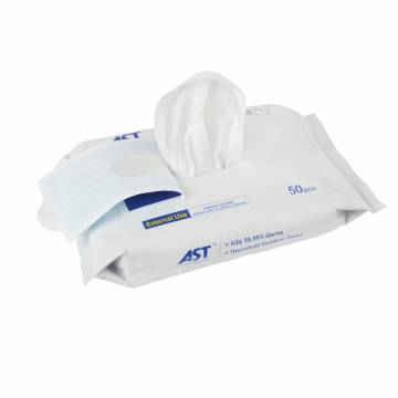Ag+ Antibacterial Wipes - 50 Pack