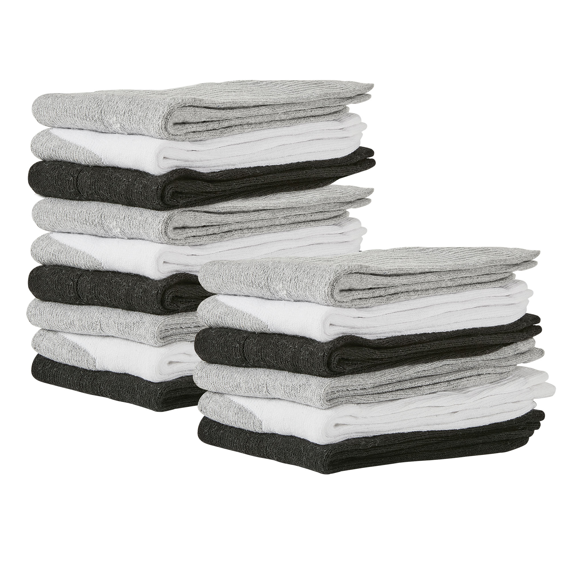Fourcast Men's Crew Socks - 15 Pack