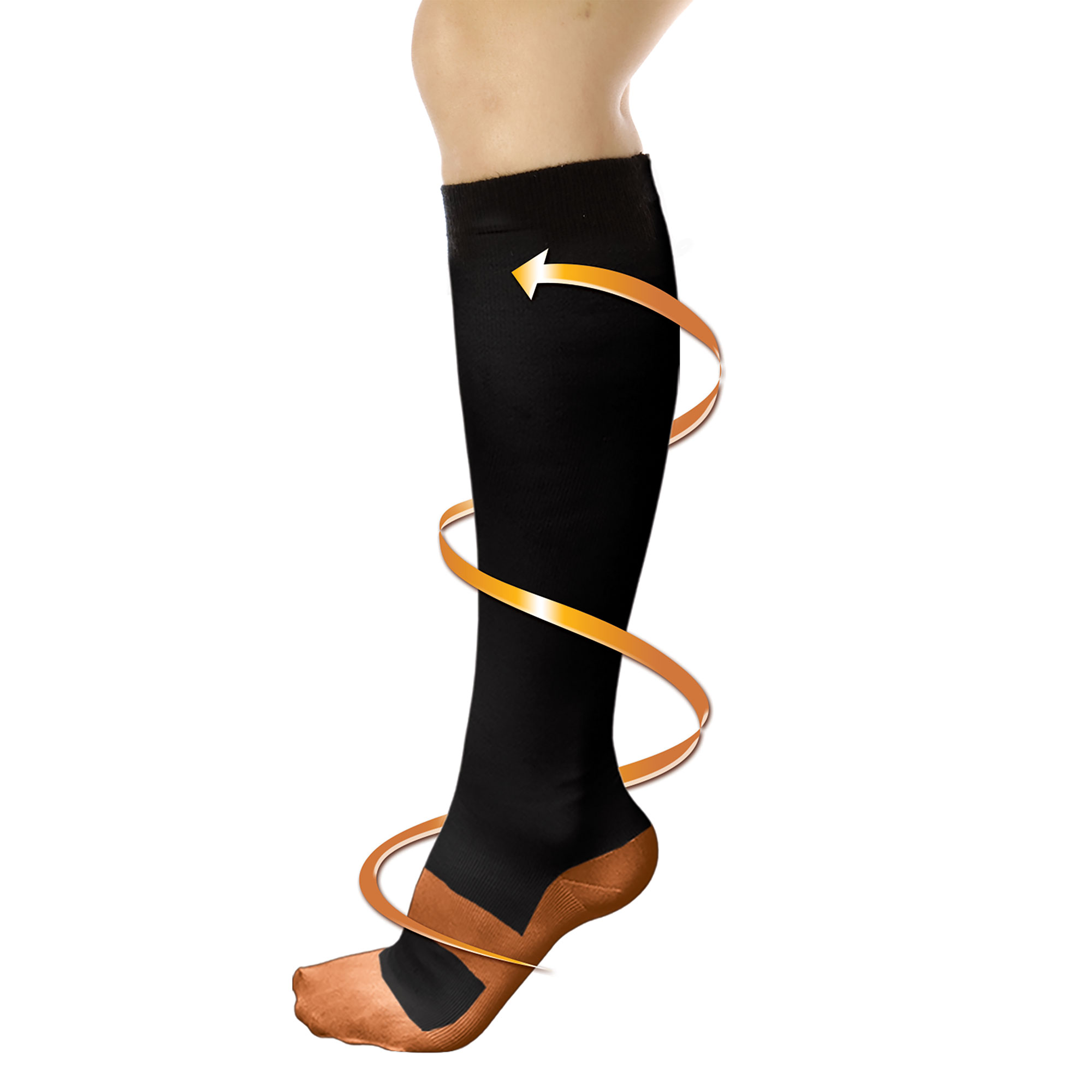 Miracle Copper Compression Socks - 2 Pack