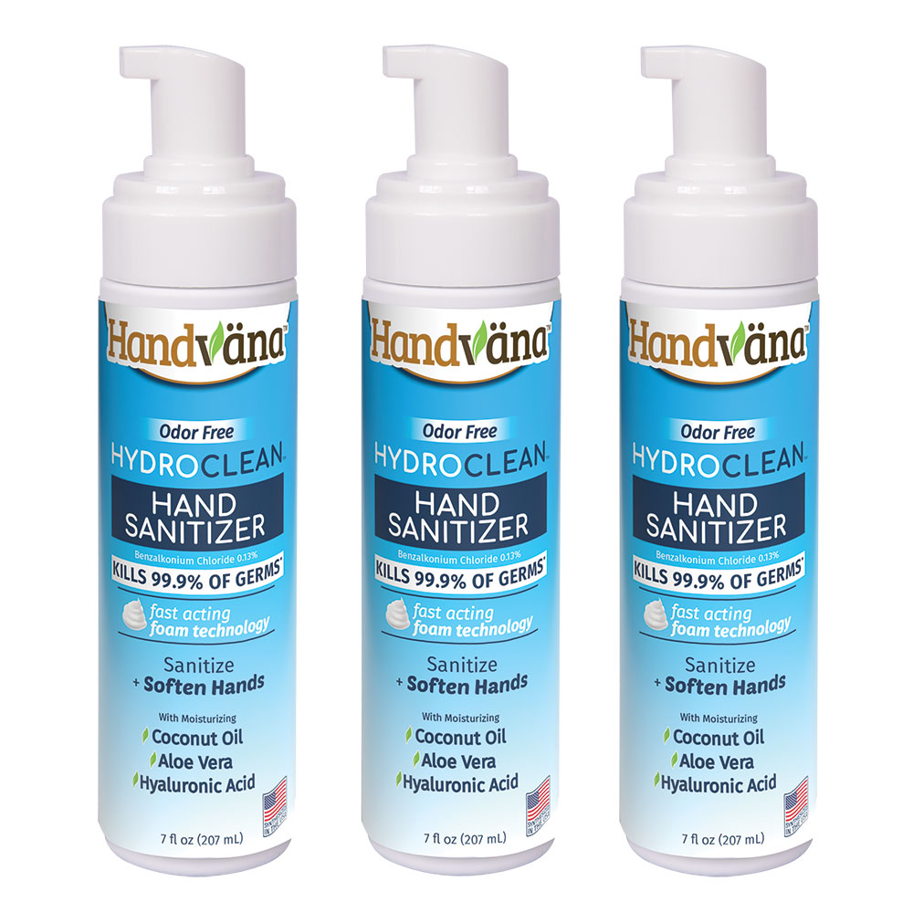 Handvana Hand Sanitizer Foam - 3 Pack