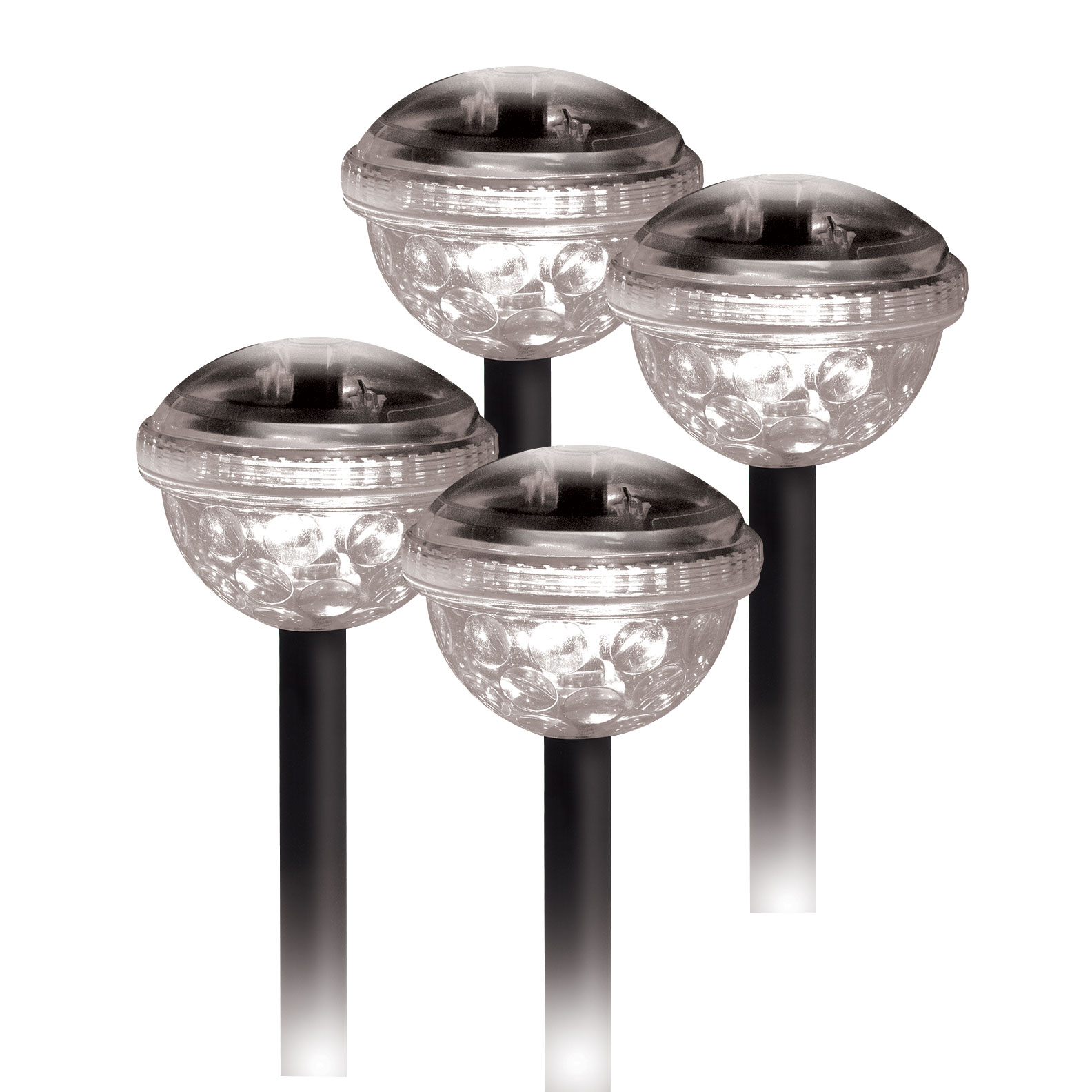 Ideaworks Color Changing Solar Lights - 4 Pack