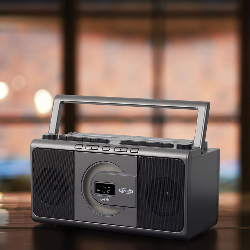 Jensen Portable CD/Cassette Player/Recorder