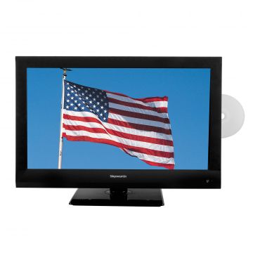 Skyworth LED HDTV with On-Board DVD Player - 22 inch