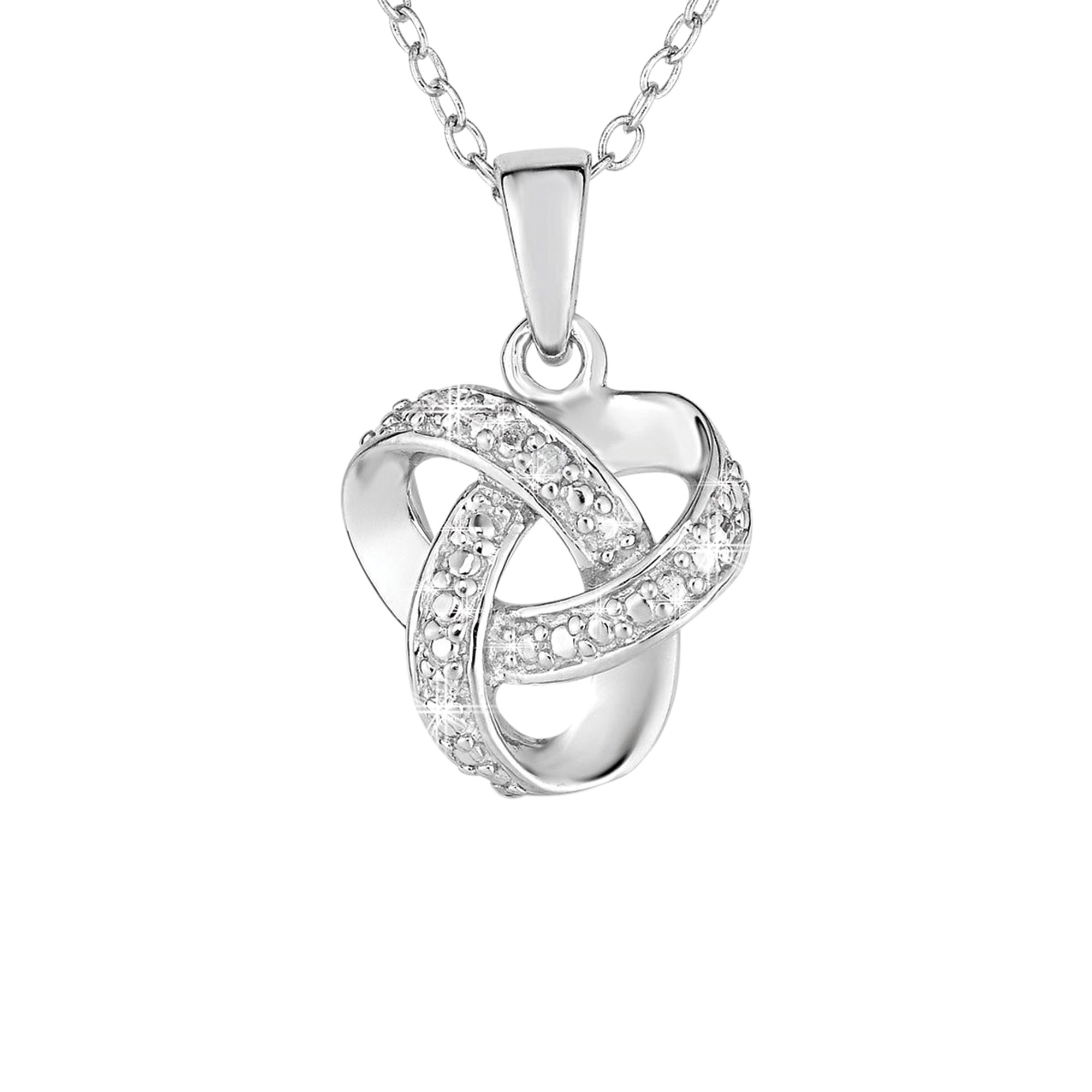 Jilco diamond love knot set hotsell
