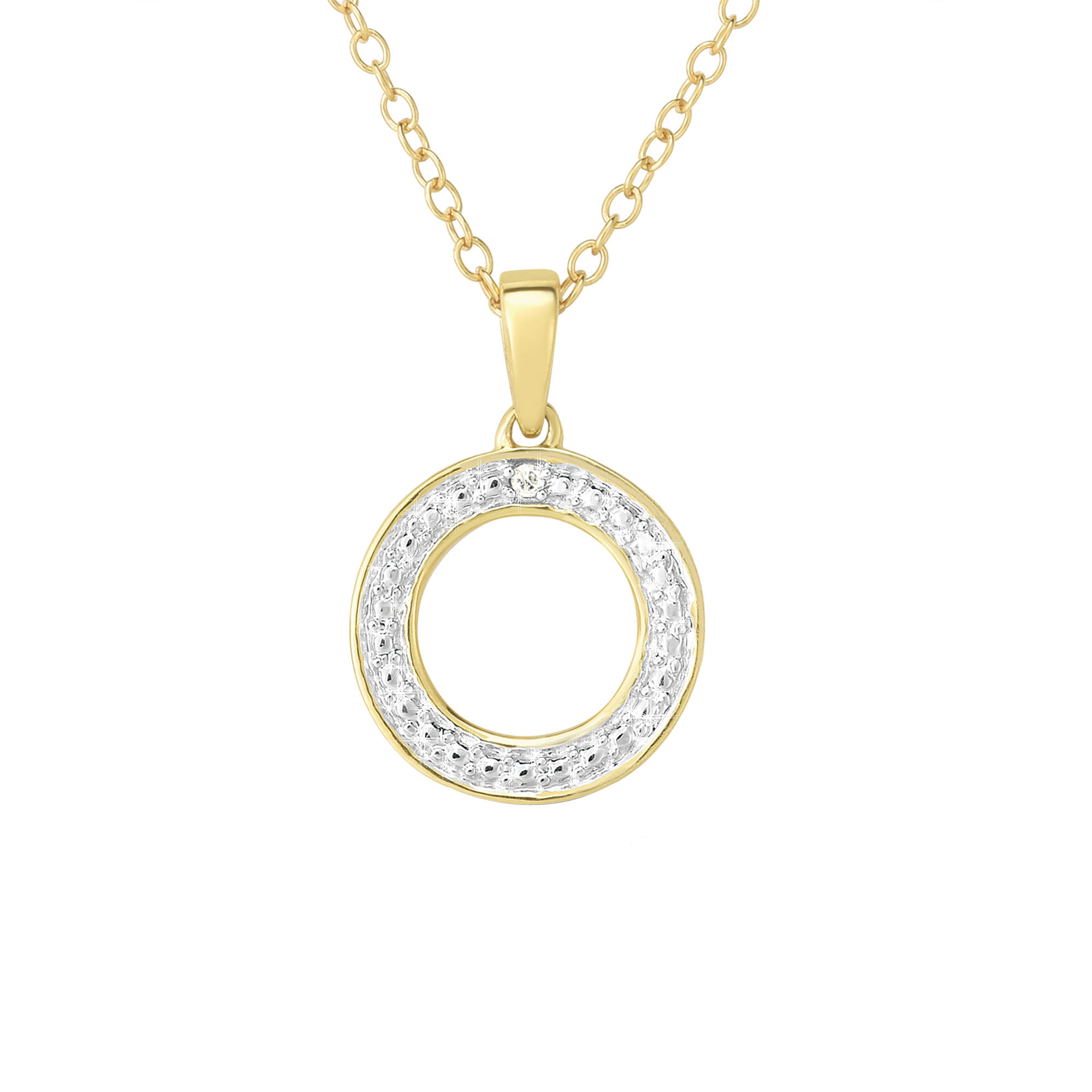 Jilco Diamond Geometric Necklace