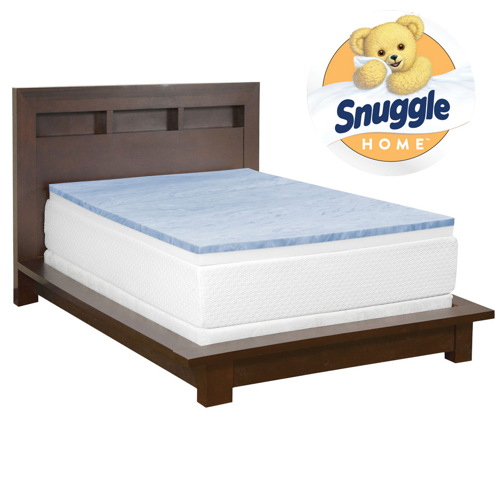 Health-O-Pedic Gel Memory Foam Mattress Topper - King Size