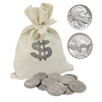 American Coin Treasures 1920's Buffalo Nickels - 10 Piece