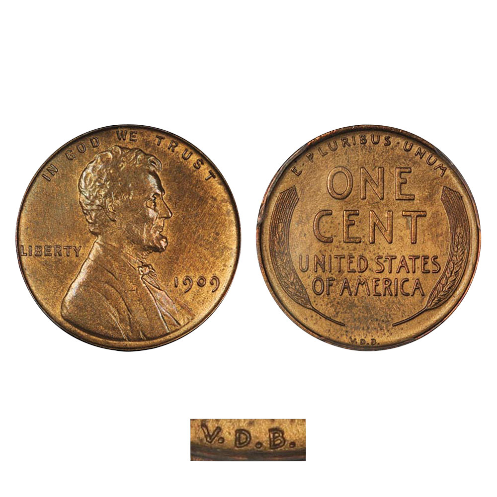 American Coin Treasures 1909 Lincoln Wheat Penny