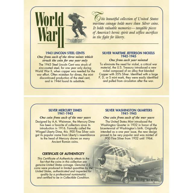WWII Rare Coin Collection
