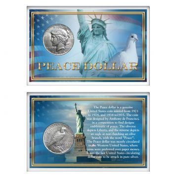 The Matthew Mint Peace Dollar