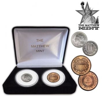 The Matthew Mint 2- and 3-Cent Coins