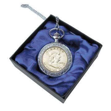 The Matthew Mint Franklin Half Dollar Pocket Watch