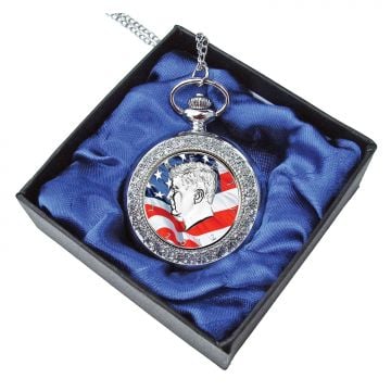 The Matthew Mint JFK Half Dollar Pocket Watch