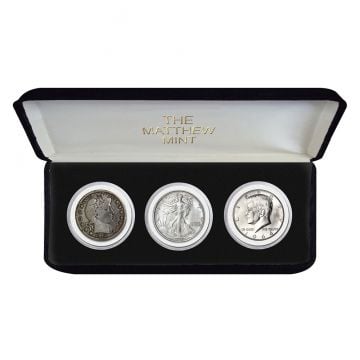 The Matthew Mint Half-Dollar 3 Piece Coin Set