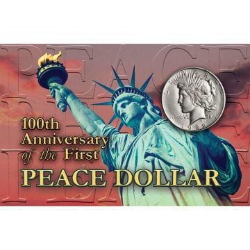 The Matthew Mint Peace Dollar 100th Anniversary Coin