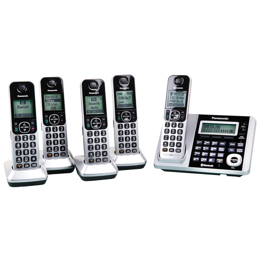 Panasonic Link2Cell 5-Handset Cordless Phone System