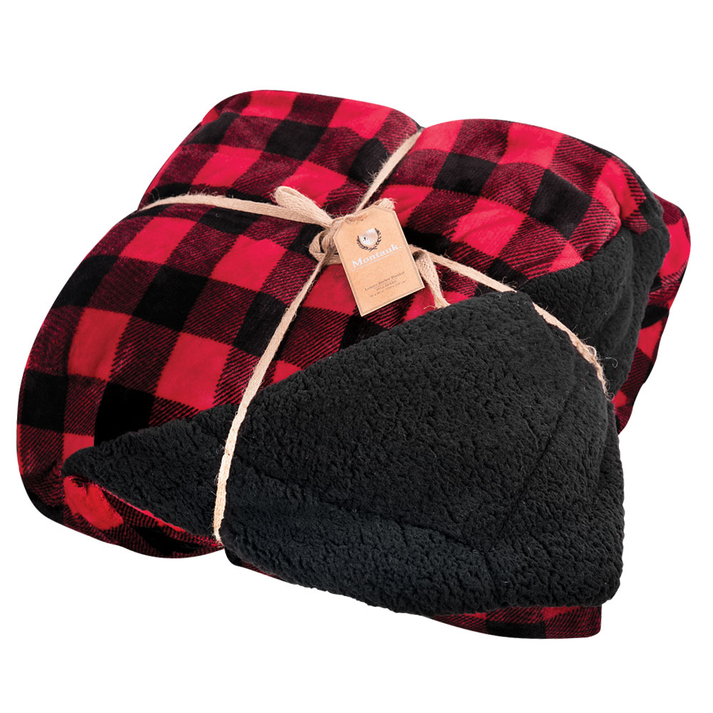 Northpoint Red Buffalo Plaid Blanket - Twin Size