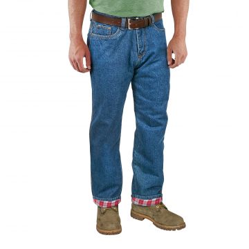 Northern Expedition Men's Flannel-Lined Jeans