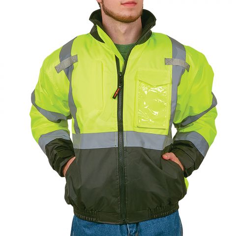 neon work jackets