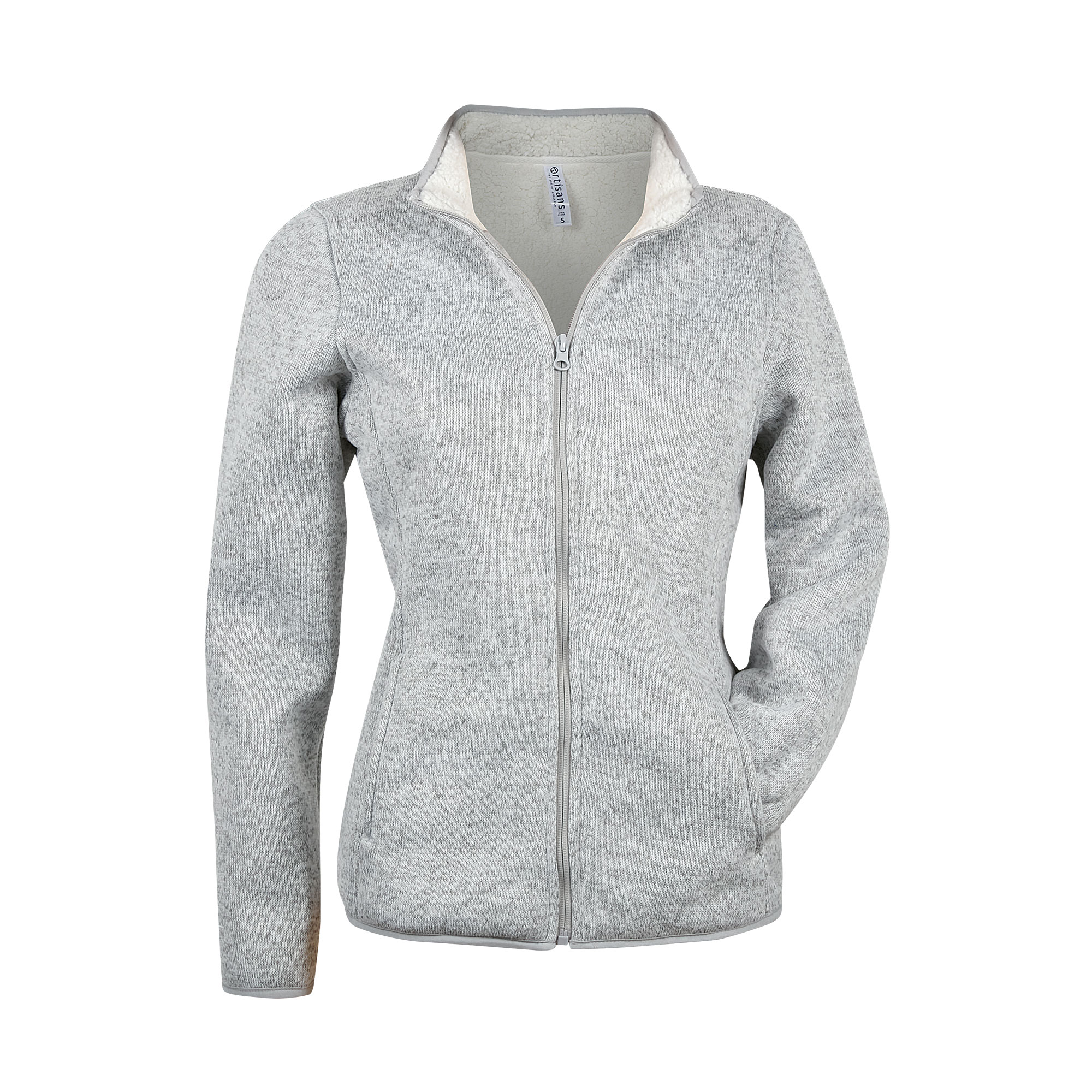 Artisans Women's Sherpa-Lined Jacket - Grey