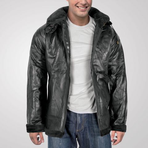 king size leather jacket