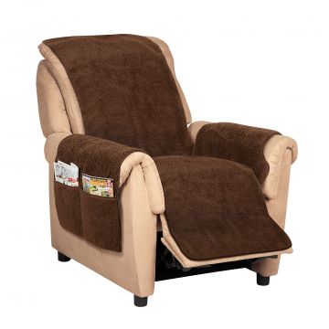 Sherpa Recliner Chair Cover